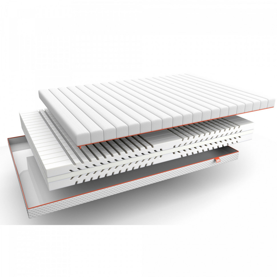 Матрас беспружинный МЕТ ОРТО-ТРАКЦИЯ, ширина 90 см