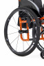 Механическое кресло-коляска МЕТ JET оранжевый (ширина сиденья 45 см)